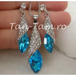 Set cristale Sapphire Special 18K 